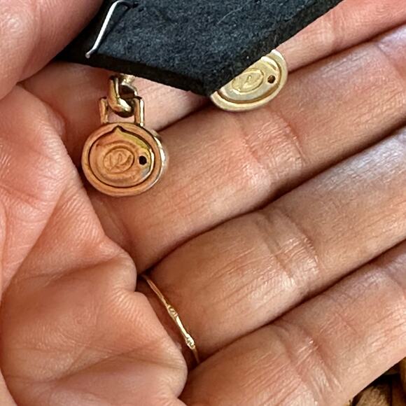 BOGO FREE LIZ CLAIBORNE MIXED METAL EARRINGS - Picture 6 of 6